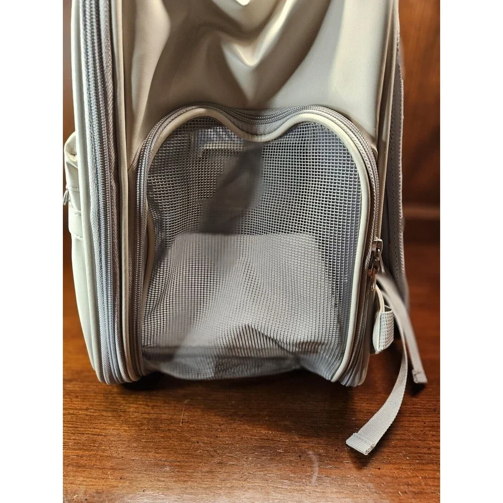 NIB Friends Forever Small Dog Cat Pet Carrier Backpack Pockets Adjustable Straps